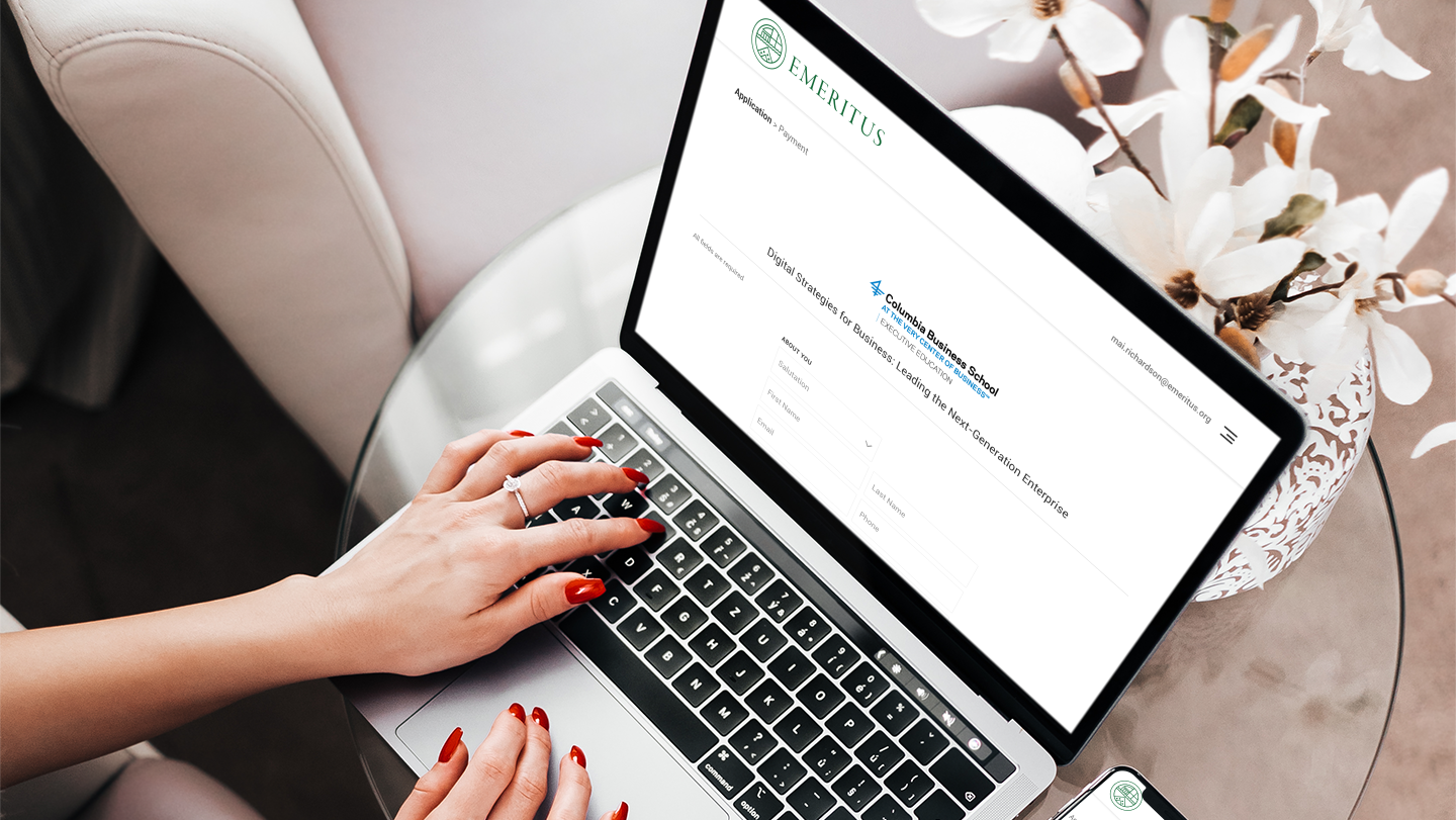 Emeritus checkout redesign